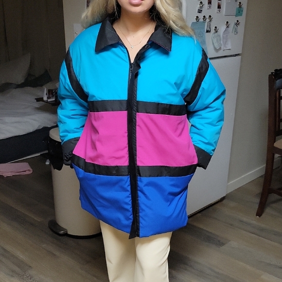 Jackets & Blazers - Colorblock Women's Jacket